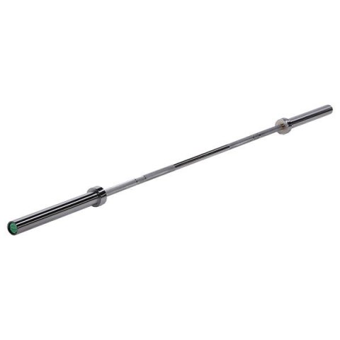 GO900 GRYF OLIMPIJSKI 20KG 2200MM HMS PREMIUM + ZG1500 SILVER ZACISKI LOCK JAW (2 szt) GO900 GRYF OLIMPIJSKI 20KG 2200MM HMS PREMIUM + ZG1500 SILVER ZACISKI LOCK JAW (2 szt)
