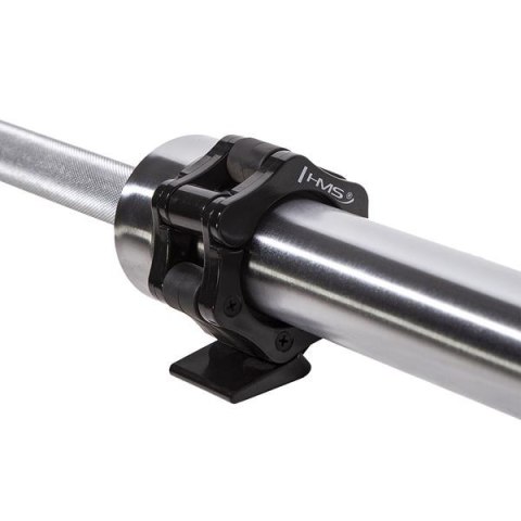 GO900 GRYF OLIMPIJSKI 20KG 2200MM HMS PREMIUM + ZG1500 SILVER ZACISKI LOCK JAW (2 szt) GO900 GRYF OLIMPIJSKI 20KG 2200MM HMS PREMIUM + ZG1500 SILVER ZACISKI LOCK JAW (2 szt)