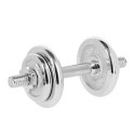 STC20 SZTANGIELKI W WALIZCE 2 x 10 KG CHROME HMS