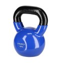 KNV10 BLUE KETTLEBELL ŻELIWNY POKRYTY WINYLEM HMS