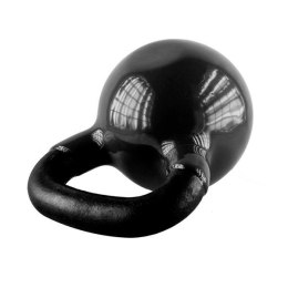 KNV12 BLACK KETTLEBELL ŻELIWNY POKRYTY WINYLEM HMS