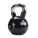 KTC16 BLACK UCHWYT CHROM RADEŁKOWANY KETTLEBELL ŻELIWNY HMS