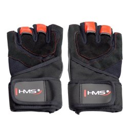 RST01 BLACK/RED ROZM. XXL RĘKAWICE NA SIŁOWNIĘ HMS