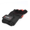 RST01 BLACK/RED ROZM. S RĘKAWICE NA SIŁOWNIĘ HMS