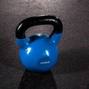 KNV04 BLUE KETTLEBELL ŻELIWNY POKRYTY WINYLEM HMS