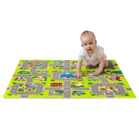 MD02 MATA DZIECIĘCA PUZZLE CARS 9 ELEMENTÓW 90x90CM NILS FUN MD02 MATA DZIECIĘCA PUZZLE CARS 9 ELEMENTÓW 90x90CM NILS FUN