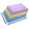 MP10 MATA PUZZLE MULTIPACK YELLOW-BLUE-PURPLE 9 ELEMENTÓW 10MM ONE FITNESS