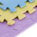 MP10 MATA PUZZLE MULTIPACK YELLOW-BLUE-PURPLE 9 ELEMENTÓW 10MM ONE FITNESS