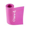 TP01 PINK 0.7 x 120 x 1200 MM TAŚMA PILATES HMS